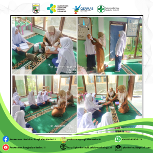 Read more about the article Pemberian tablet tambah darah dan skrining anemia pada remaja putri di SMP IT Muhammadiyah