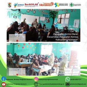 Read more about the article Pemberian Tablet Tambah Darah Putri di MTsN 1 Pangkalan Kerinci