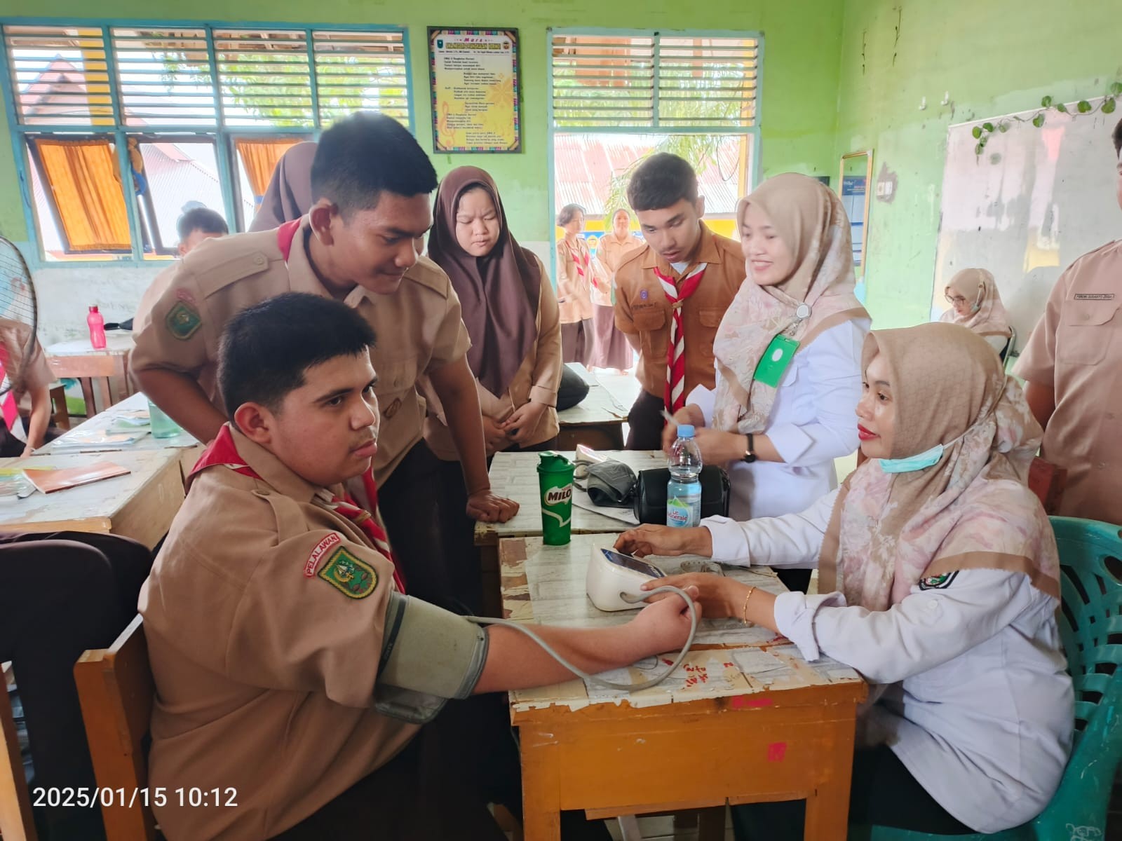 Posbindu PTM di SMA 2