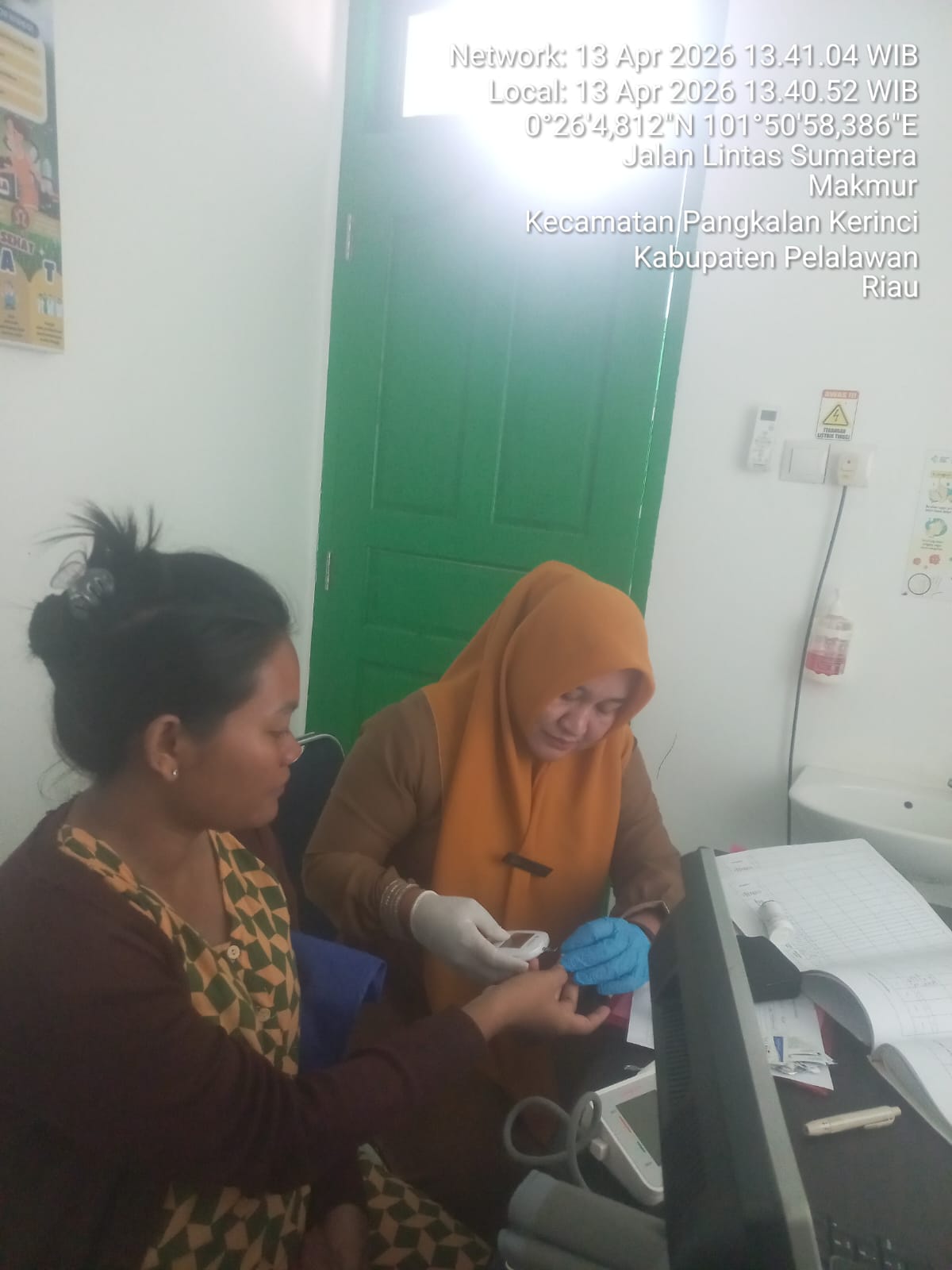 PTM  POSYANDU EKO 2 DESA MEKAR JAYA