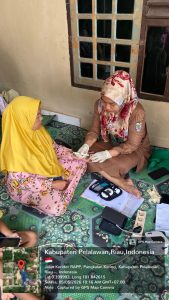 Read more about the article POSYANDU LANSIA DIPOSYANDU SEMANGAT BARU