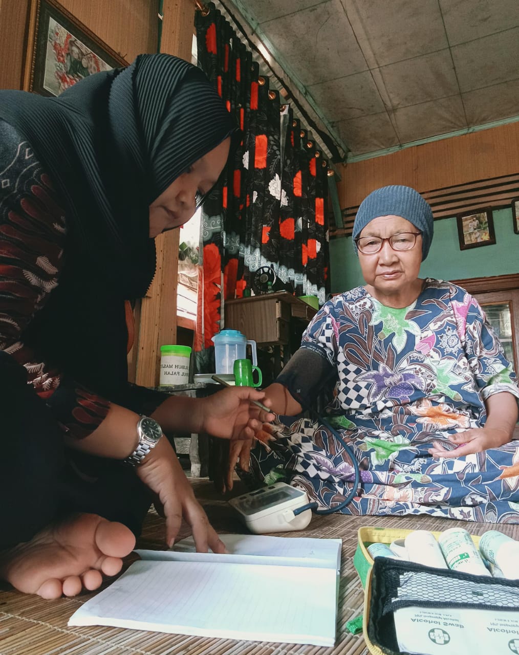 KUNJUNGAN LANSIA RANTAU BARU
