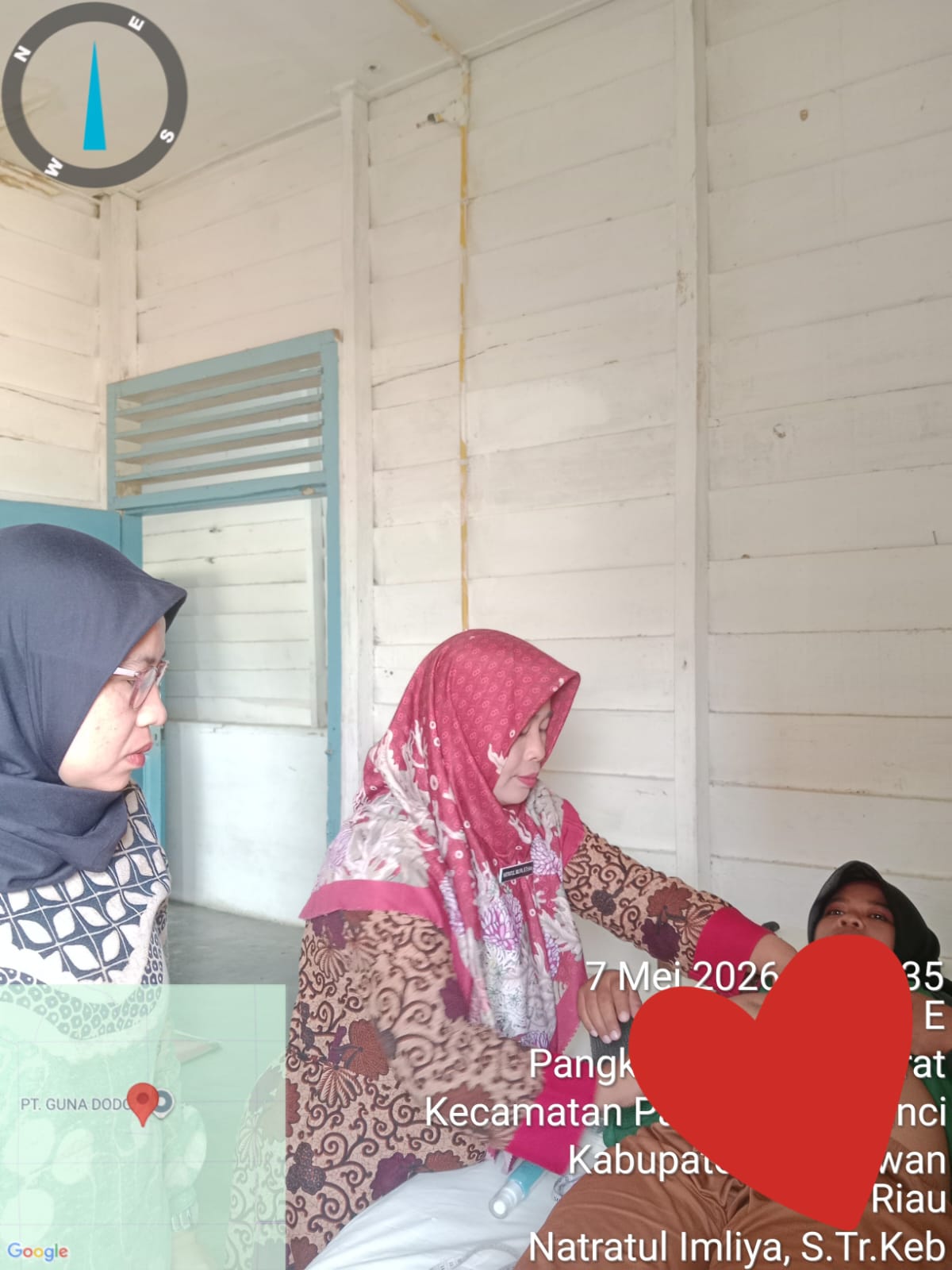 PEMERIKSAAN IBU HAMIL DIPOSYANDU SEMANGAT BARU
