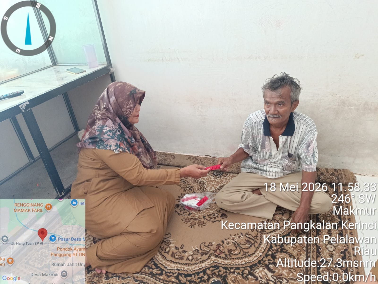 PEMANTAUAN MINUM OBAT TBC DESA MAKMUR