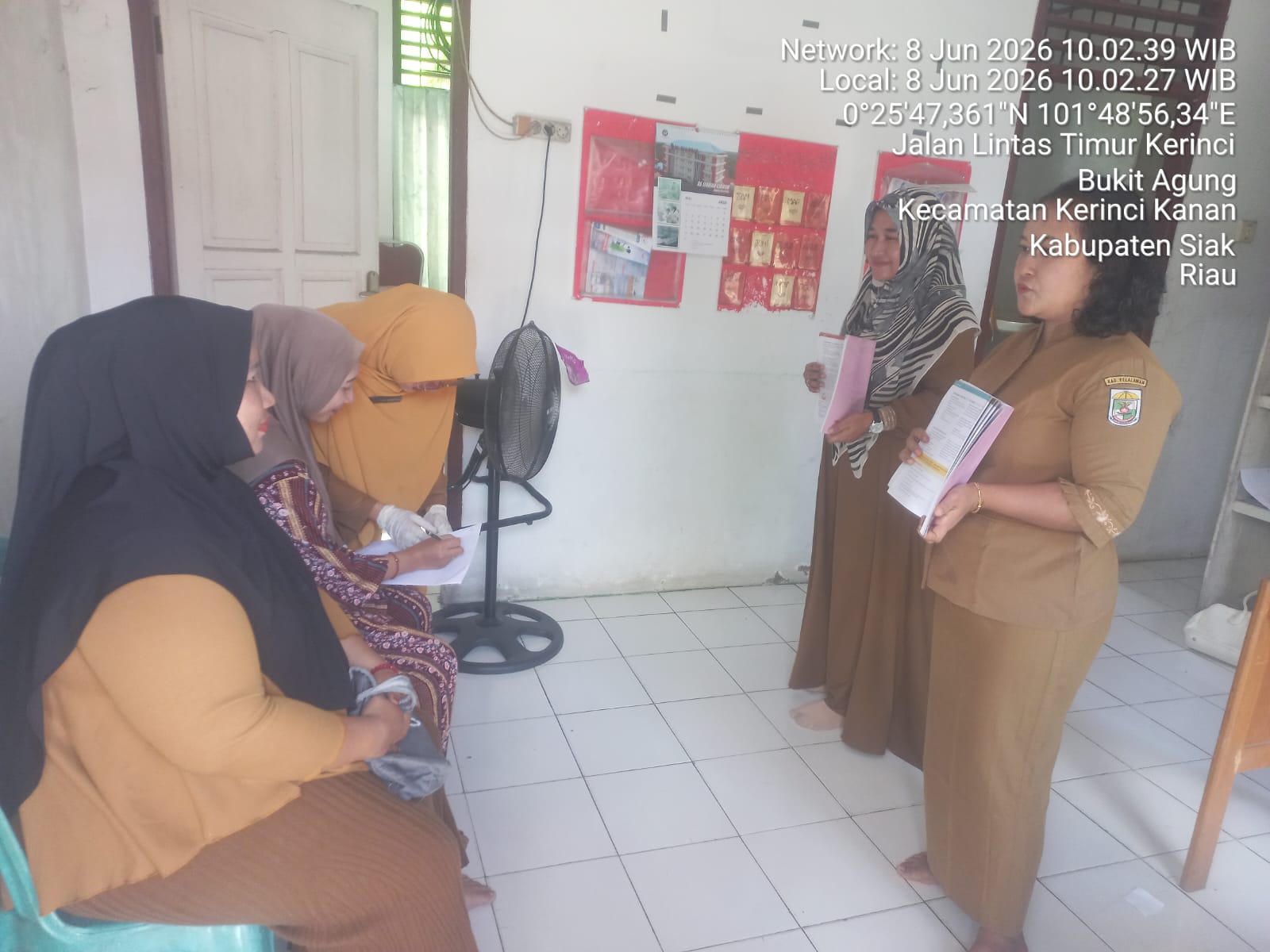 KELAS IBU HAMIL POSYANDU MUTIARA DESA MEKAR JAYA
