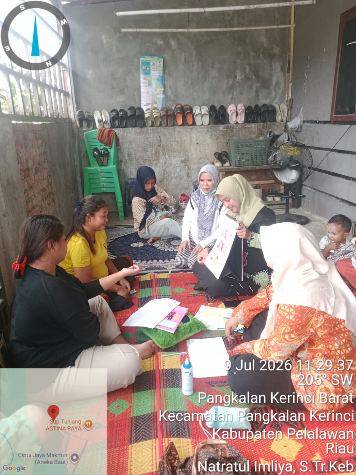 KELAS IBU HAMIL DIPOSYANDU SEMANGAT BARU