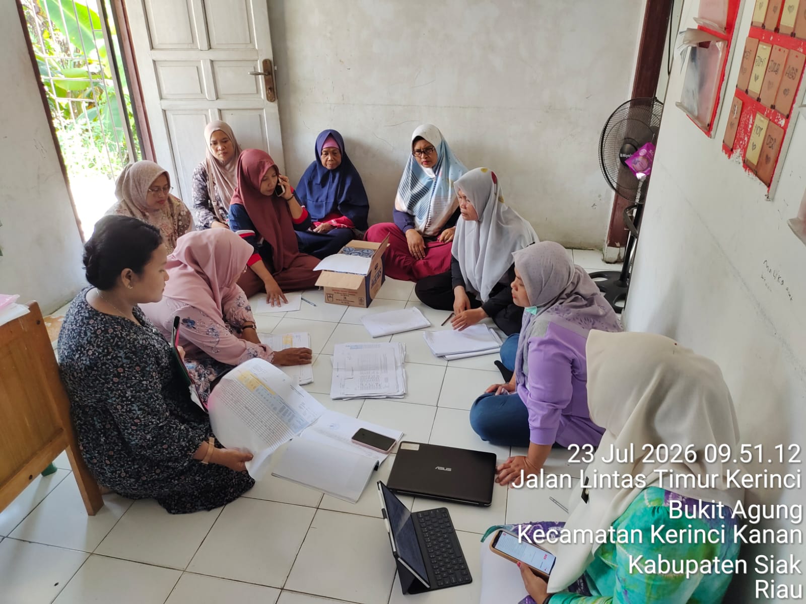 PENDAMPINGAN KADER PERSIAPAN UNTUK LOMBA POSYANDU