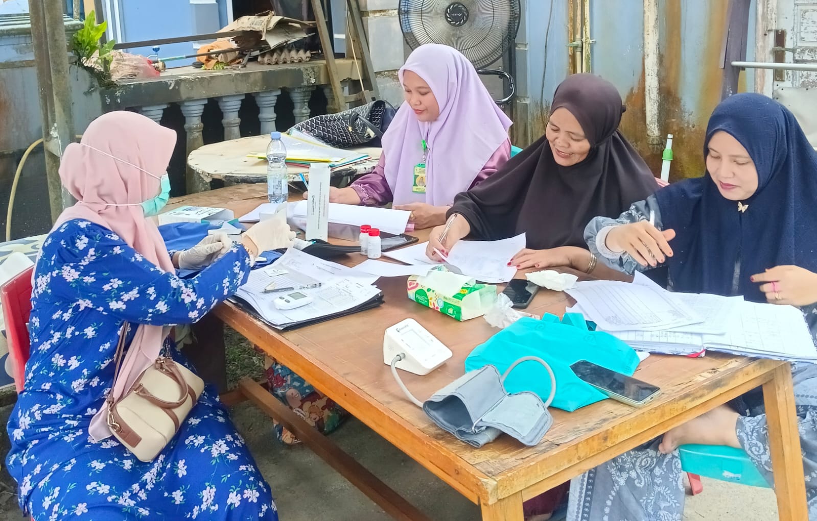 POSYANDU BALITA DIPOSYANDU TK PEMBINA