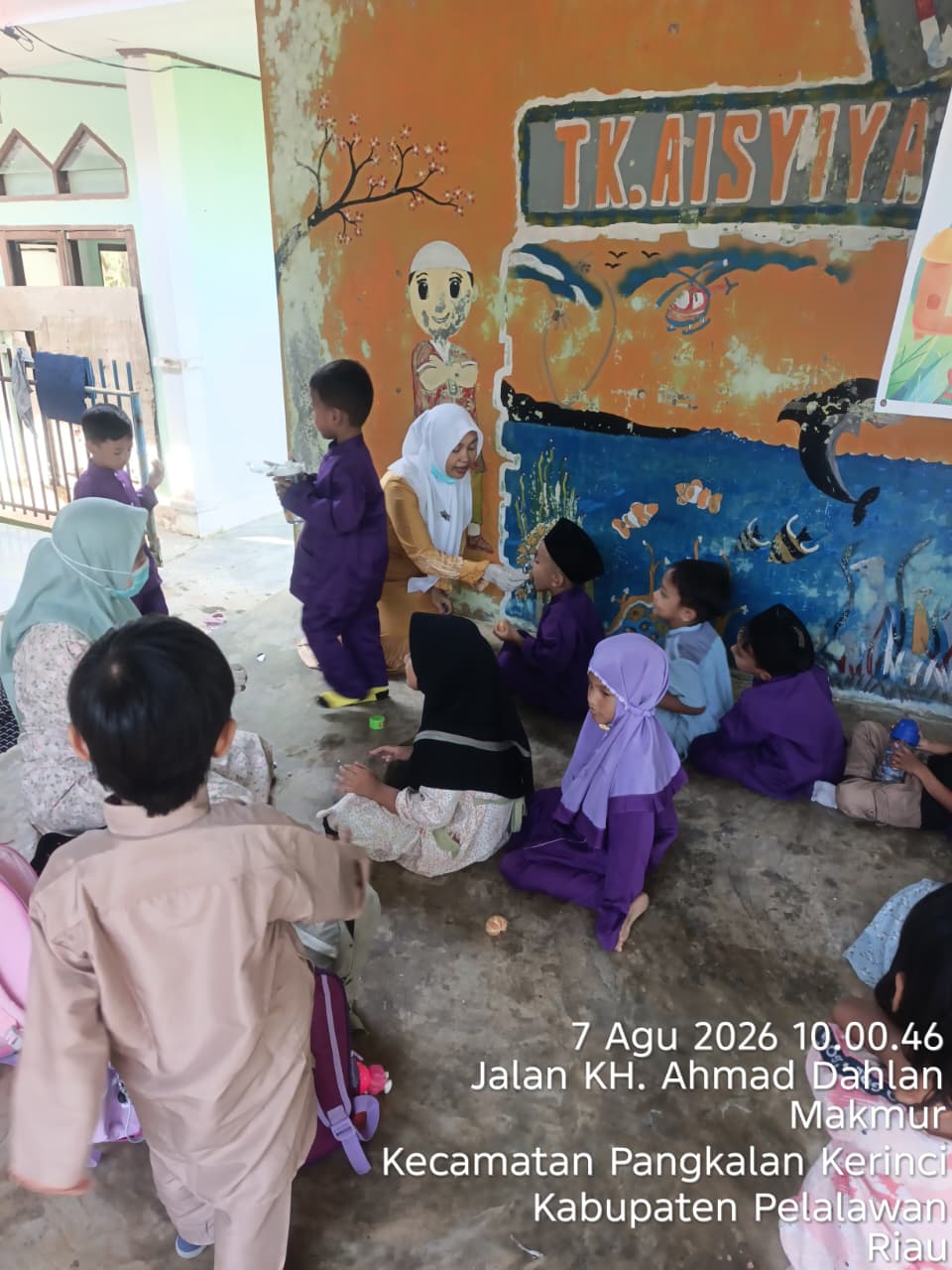 PEMBERIAN VITAMIN A DI TK AISYIAH DESA MAKMUR