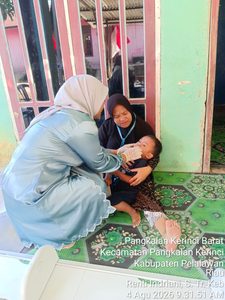 Read more about the article PEMBERIAN VITAMIN A DIPOSYANDU HARAPAN BARU