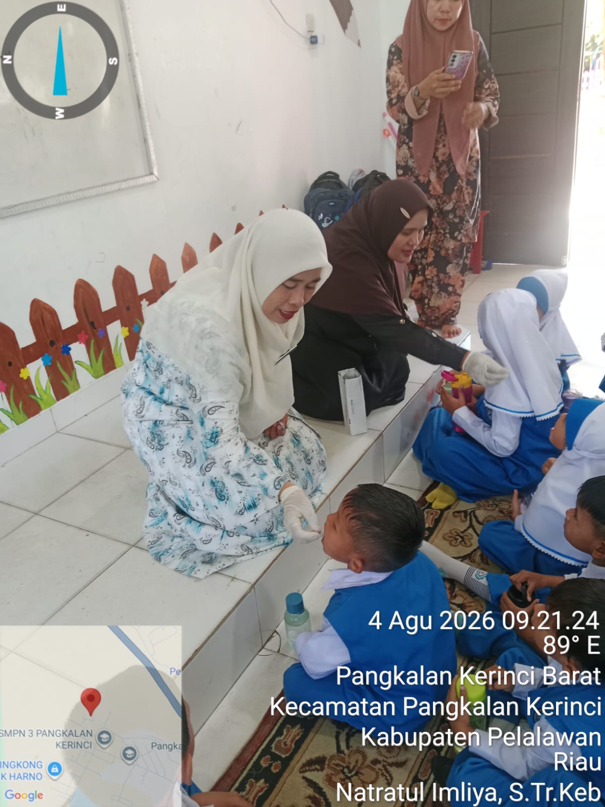 PEMBERIAN OBAT CACING DI TK ANAK MELAYU