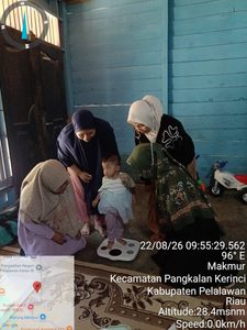 Read more about the article KUNJUNGAN BALITA BERMASALAH GIZI DESA MAKMUR