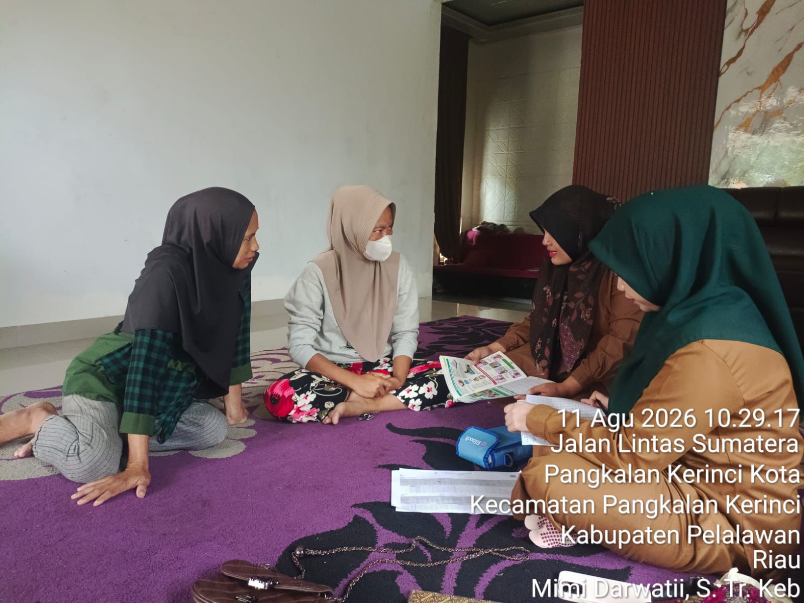 KEGIATAN KELAS IBU HAMIL DI POSYANDU TUNAS HARAPAN